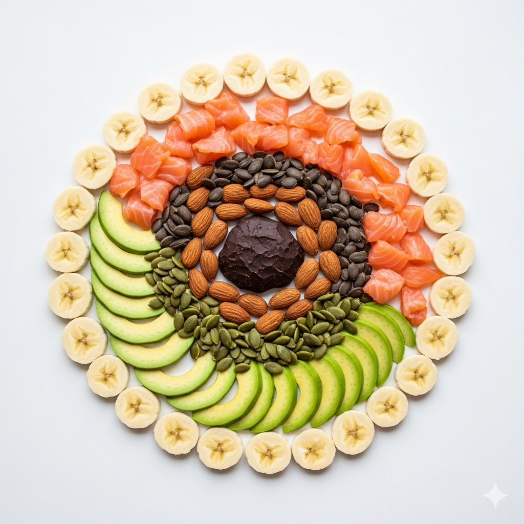 Zdrowe produkty spożywcze, które naturalnie łagodzą objawy PMS.